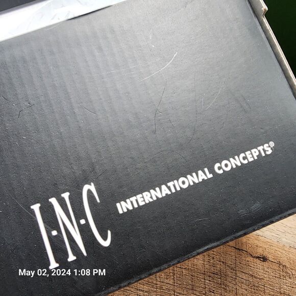 Inc International Concepts Women's Mabae Bow Flat Sandals, SilverBling Size 7M - Picture 6 of 11